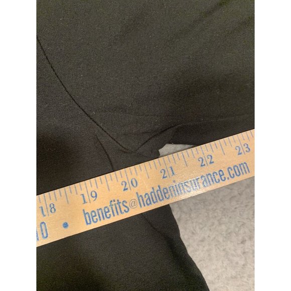 The Quacker Factory Black Giraffe Zoo Safari Button Up Top Shirt Blouse Medium M - Picture 8 of 12